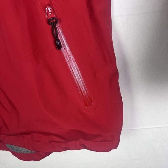 Wisconsin Badgers NCAA‎ Adidas Men's XL Gore-Tex Performance Red Zip Rain Jacket - Picture 6 of 12
